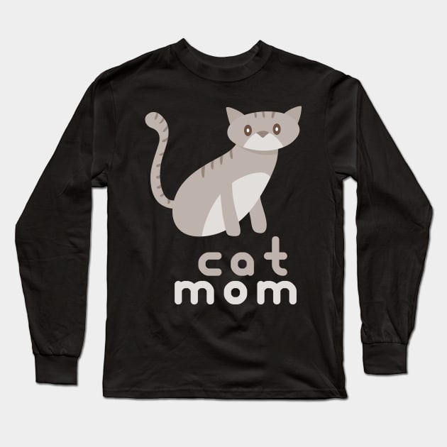 A Classic Art Of Cat - Adopt The Cat & Love Like Cat Mom Long Sleeve T-Shirt by mangobanana